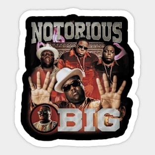 Notorious BIG Vintage Sticker